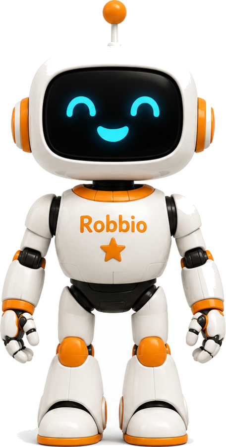 Robbio, der freundliche Roboter
